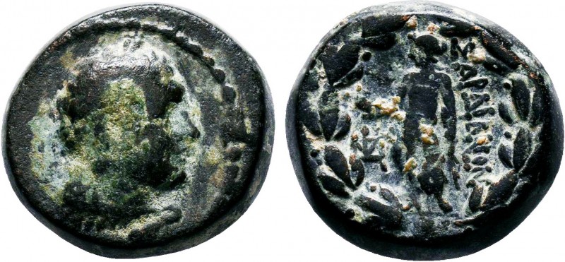 LYDIA.Sardes. circa 200-50 BC.AE Bronze 

Condition: Very Fine

Weight: 6.8 gr
D...