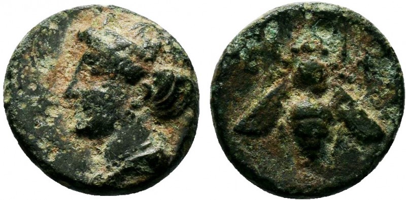 IONIA. Ephesos. Ae (Circa 390-320/00 BC).

Condition: Very Fine

Weight: 1.3 gr
...