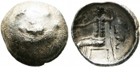 KINGDOM of MACEDON.Alexander III the Great.336-323 BC. Barbaric type.AR Drachm

Condition: Very Fine

Weight: 3.4 gr
Diameter: 18 mm