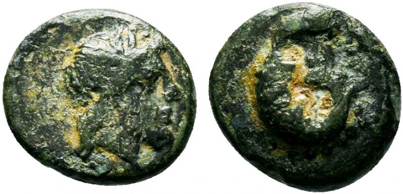 TROAS. Kebren circa 400-387 BC. AE Bronze

Condition: Very Fine

Weight: 1.0 gr
...