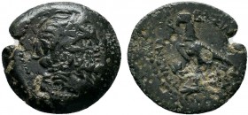 PTOLEMAIC KINGDOM.Ptolemy II Philadelphos, 285 – 246.AE Bronze

Condition: Very Fine

Weight: 3.2 gr
Diameter: 17 mm
