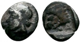 IONIA.Phokaia circa 521-478 BC. AR Diobol 

Condition: Very Fine

Weight: 0.3 gr
Diameter: 6 mm