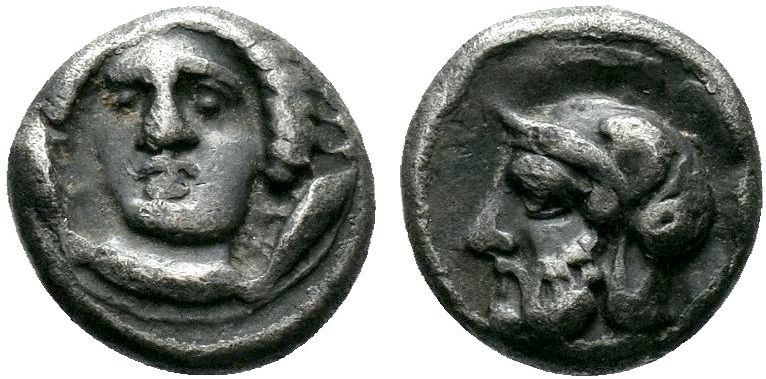 CILICIA.Tarsos, circa 380-375 BC.AR Obol
Condition: Very Fine

Weight: 0.8 gr
Di...