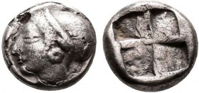 IONIA.Phokaia circa 521-478 BC. AR Diobol 

Condition: Very Fine

Weight: 1.0 gr
Diameter: 9 mm