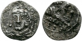 CILICIA.uncertain. 4th century BC.AR Obol

Condition: Very Fine

Weight: 0.6 gr
Diameter: 10 mm