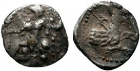 Cilicia, Tarsos. Mazaios.361-334 BC. AR Obol 

Condition: Very Fine

Weight: 0.5 gr
Diameter: 9 mm