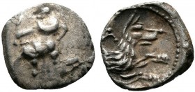 Cilicia, Tarsos. Mazaios.361-334 BC. AR Obol 

Condition: Very Fine

Weight: 0.6 gr
Diameter: 10 mm