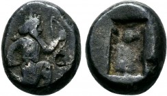 ACHAEMENID EMPIRE. Sardes. Time of Darios I to Xerxes II 485-420 BC.AR Siglos

Condition: Very Fine

Weight: 5.4 gr
Diameter: 16 mm
