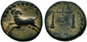 SYRIA, Uncertain. 3rd century AD.AE Bronze

Condition: Very Fine

Weight: 4.3 gr
Diameter: 16 mm