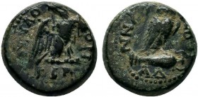 PHRYGIA. Synnada. Pseudo-autonomous. Time of Tiberius (14-37 AD). AE Bronze
Condition: Very Fine

Weight: 3.5 gr
Diameter: 14 mm