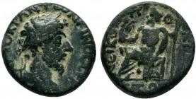 PONTUS, Nicopolis ad Lycum. Marcus Aurelius. AD 161-180.AE Bronze

Condition: Very Fine

Weight: 9.0 gr
Diameter: 21 mm