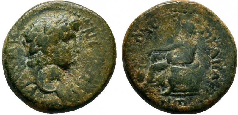 Nero (54-68). Cilicia, Anazarbus. Æ Hemiassarion

Condition: Very Fine

Weight: ...