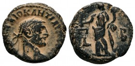 Egypt, Alexandria. Diocletian. A.D. 284-305. Potin tetradrachm

Condition: Very Fine

Weight: 6.5 gr
Diameter: 19 mm