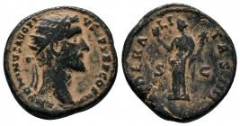Antoninus Pius (138-161 AD). AE Sestertius

Condition: Very Fine

Weight: 16.0 gr
Diameter: 27 mm