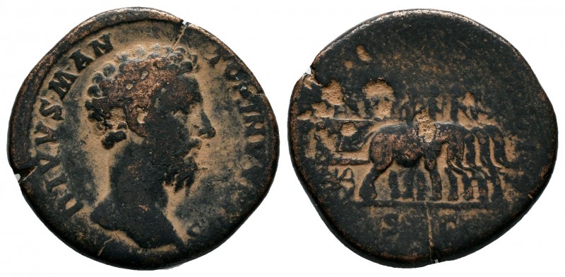 Antoninus Pius (138-161 AD). AE Sestertius

Condition: Very Fine

Weight: 23.0 g...