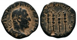 Philip I Æ Sestertius. Rome, AD 248. 

Condition: Very Fine

Weight: 17.3 gr
Diameter: 26 mm