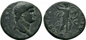 Domitian, Æ Sestertius. Rome, AD 80-81. 

Condition: Very Fine

Weight: 8.0 gr
Diameter: 24 mm