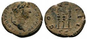 Hadrian (117-138). Ae.

Condition: Very Fine

Weight: 2.7 gr
Diameter: 17 mm