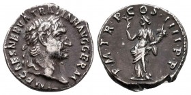 Traianus (98-117 AD). AR Denarius 

Condition: Very Fine

Weight: 3.0 gr
Diameter: 18 mm