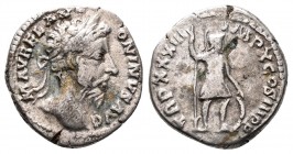 Marcus Aurelius, 161-180. Denarius 

Condition: Very Fine

Weight: 3.0 gr
Diameter:18 mm