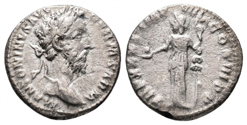 Marcus Aurelius, 161-180. Denarius 

Condition: Very Fine

Weight: 3.0 gr
Diamet...