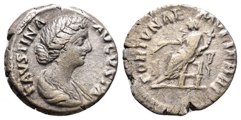 Antoninus Pius (138-161 AD) for Faustina Filia. AR Denarius

Condition: Very Fin...