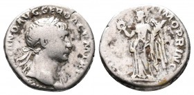 Traianus (98-117 AD). AR Denarius 

Condition: Very Fine

Weight: 3.2 gr
Diameter: 16 mm