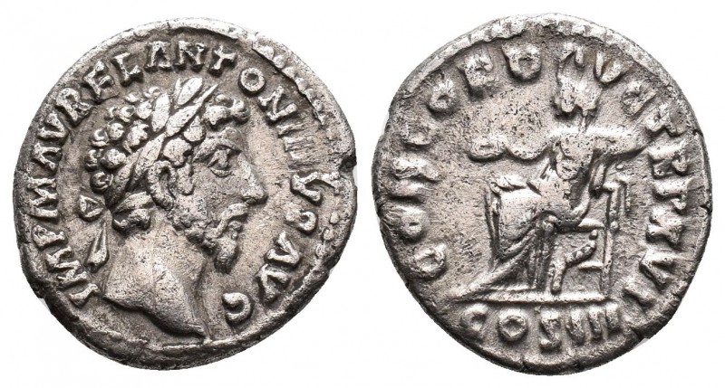 Marcus Aurelius, 161-180. Denarius 

Condition: Very Fine

Weight: 3.0 gr
Diamet...