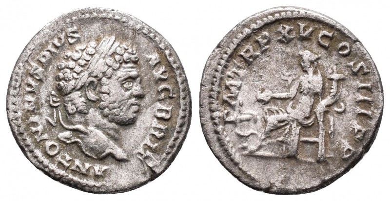 Caracalla, 198-217. Denarius AR.

Condition: Very Fine

Weight: 2.5 gr 
Diameter...