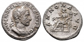 MACRINUS (217-218). Denarius. Rome.

Condition: Very Fine

Weight: 1.6 gr
Diameter: 19 mm