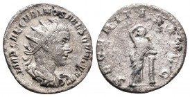 Gordian III AR Antoninianus. Rome, AD 241-243.

Condition: Very Fine

Weight: 4.4 gr
Diameter: 20 mm