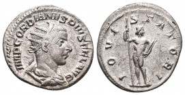 Gordian III AR Antoninianus. Rome, AD 241-243.

Condition: Very Fine

Weight: 3.0 gr
Diameter: 20 gr