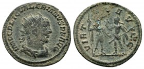 Valerianus I (253-260 AD). AR Antoninianus

Condition: Very Fine

Weight: 2.5 gr
Diameter: 22 mm
