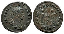 Probus (276-282 AD). AE silvered Antoninianus

Condition: Very Fine

Weight: 4.0 gr
Diameter: 21 mm