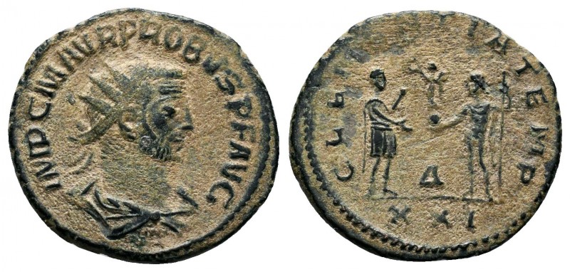 Probus (276-282 AD). AE silvered Antoninianus

Condition: Very Fine

Weight: 4.3...