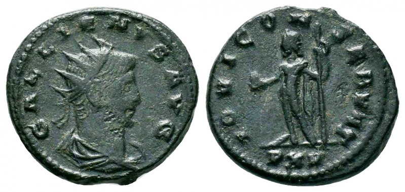 Gallienus (253-268 AD). AE Antoninianus 

Condition: Very Fine

Weight: 4.5 gr
D...