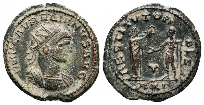 Aurelianus (270-275 AD). AE Antoninianus

Condition: Very Fine

Weight: 4.6 gr
D...