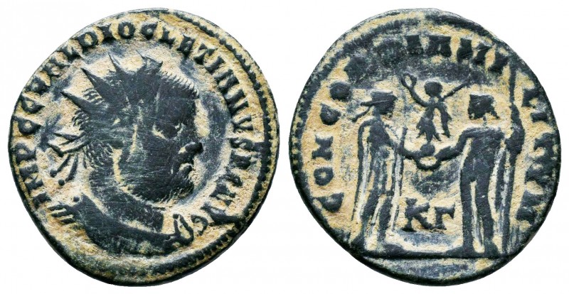 Diocletianus (284-305 AD). AE Antoninianus 

Condition: Very Fine

Weight: 3.4 g...