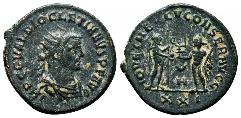 Diocletianus (284-305 AD). AE Antoninianus 

Condition: Very Fine

Weight: 3.9 g...