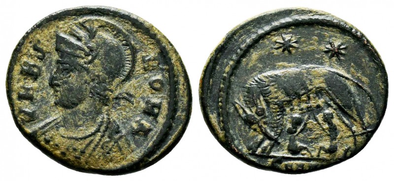 Divus Constantine I (died 337). Æ 

Condition: Very Fine

Weight: 2.4 gr
Diamete...