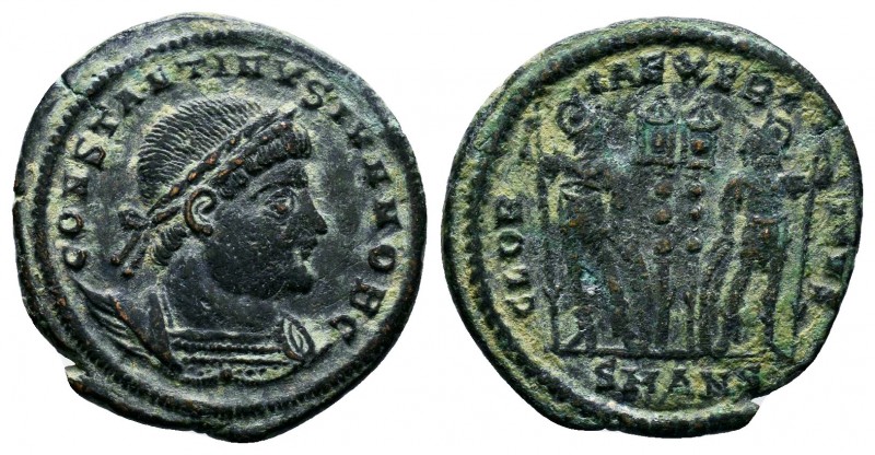 Constantinus II , as Caesar (316-337 AD). AE Follis

Condition: Very Fine

Weigh...