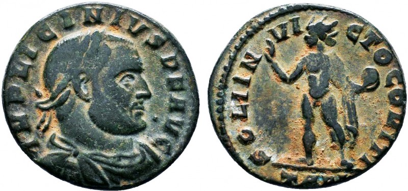 Licinius I (308-324 AD). AE silvered Follis 

Condition: Very Fine

Weight: 2.8 ...