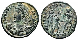 Constans (337-350 AD). AE silvered Follis 

Condition: Very Fine

Weight: 4.3 gr
Diameter: 20 mm