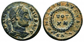 Licinius I (308-324 AD). AE silvered Follis 

Condition: Very Fine

Weight: 2.7 gr
Diameter: 18 mm