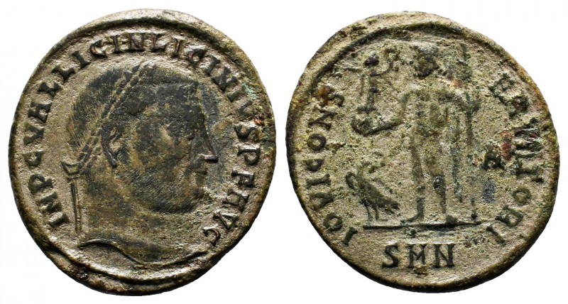 Licinius I (308-324 AD). AE silvered Follis 

Condition: Very Fine

Weight: 3.8 ...