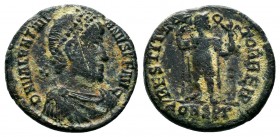Valentinian II; 375-392 AD,

Condition: Very Fine

Weight: 2.0 gr
Diameter: 16 mm