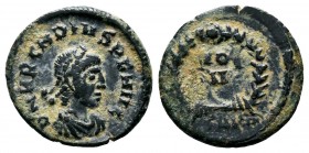 Arcadius. A.D. 383-408. AE

Condition: Very Fine

Weight: 1.2 gr
Diameter: 15 mm