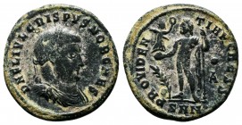 Crispus. Caesar, A.D. 317-326. AE

Condition: Very Fine

Weight: 2.8 gr
Diameter: 19 mm