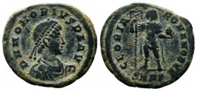 Honorius. A.D. 393-423. AE

Condition: Very Fine

Weight: 4.3 gr
Diameter: 21 mm