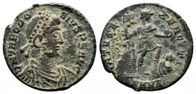 Theodosius I. A.D. 379-395. AE

Condition: Very Fine

Weight: 4.4 gr
Diameter: 22 mm